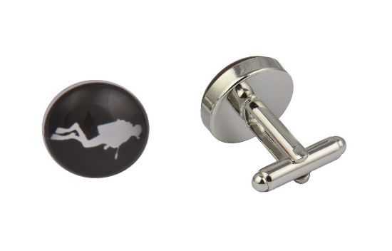 Picture of Scuba Diver Cufflinks
