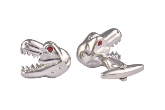 Picture of Dinosaur Head Cufflinks